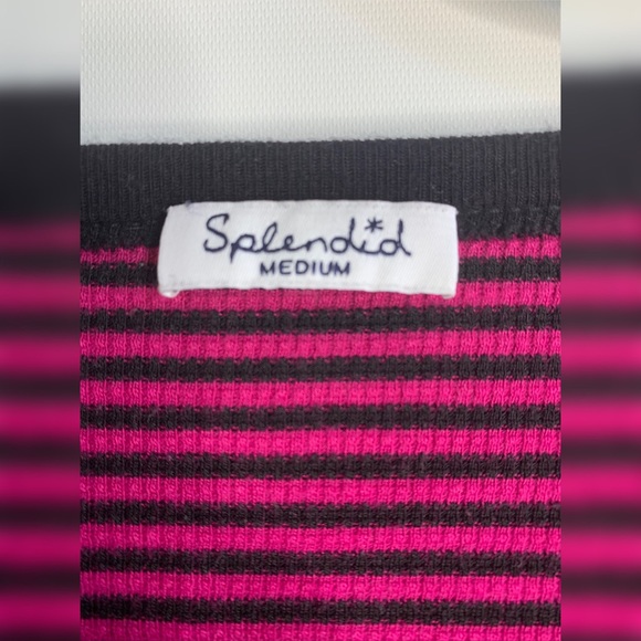 *Splendid* Long Sleeve Thermal Henley - Picture 5 of 6